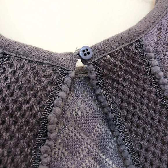 🍁Rip Curl Bohemian Open Back Lace Tank Top Small - Picture 6 of 8